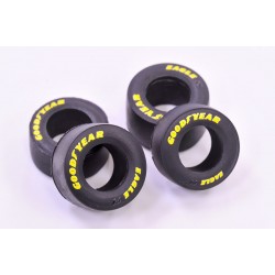 1/43 1990s F1 narrow slick tyre set