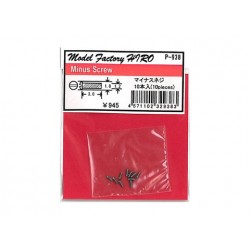 Minus screw 10 pcs