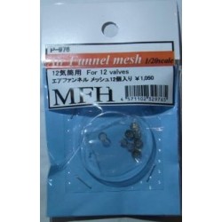 12valuves Funnel mesh set