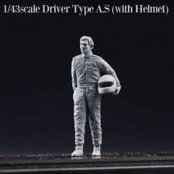 1/43 driver type A.S. (with helmet)