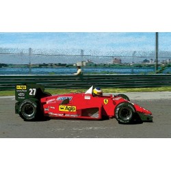 Ferrari 156/85 Canadian GP 1985 Michele Alboreto - Stefan Johansson