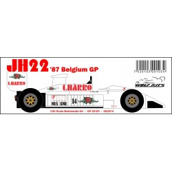 1/20 AGS JH22 Belgium GP 1987 Pascal Fabre
