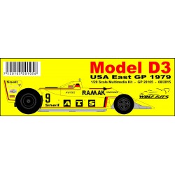 1/20 ATS D3 USA East GP 1979 H.J. Stuck