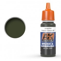 [ACRYLIC] FRENCH GREEN #1 - AKIAK-4054