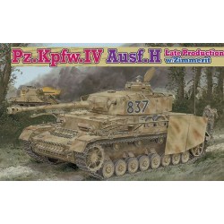 1/35 Pz.Kpfw.IV Ausf.H Late Production w/Zimmerit - DRA6560D