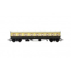 GWR, Collett 57' Bow Ended E131 Nine Compartment Composite (Left Hand), 6360 - Era 3 - HORR4874