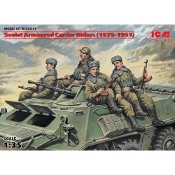 1/35 Soviet Armored Carrier Riders (1979-1991), (4 figures) - ICM35637