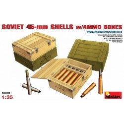 1/35 Soviet 45-mm Shells w/ Ammo Boxes - MNA35073