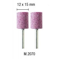 2 mole rubino cilindrica 12x15mm - PGMM.2070