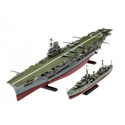 1/720 HMS Ark Royal & Tribal Class Destroyer - REV05149