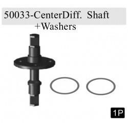 RK Center diff. shaft+washers - RKO50033