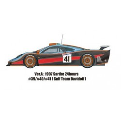 1/24 McLaren F1GTR Long Tail ver.A Gulf #39,#40#41